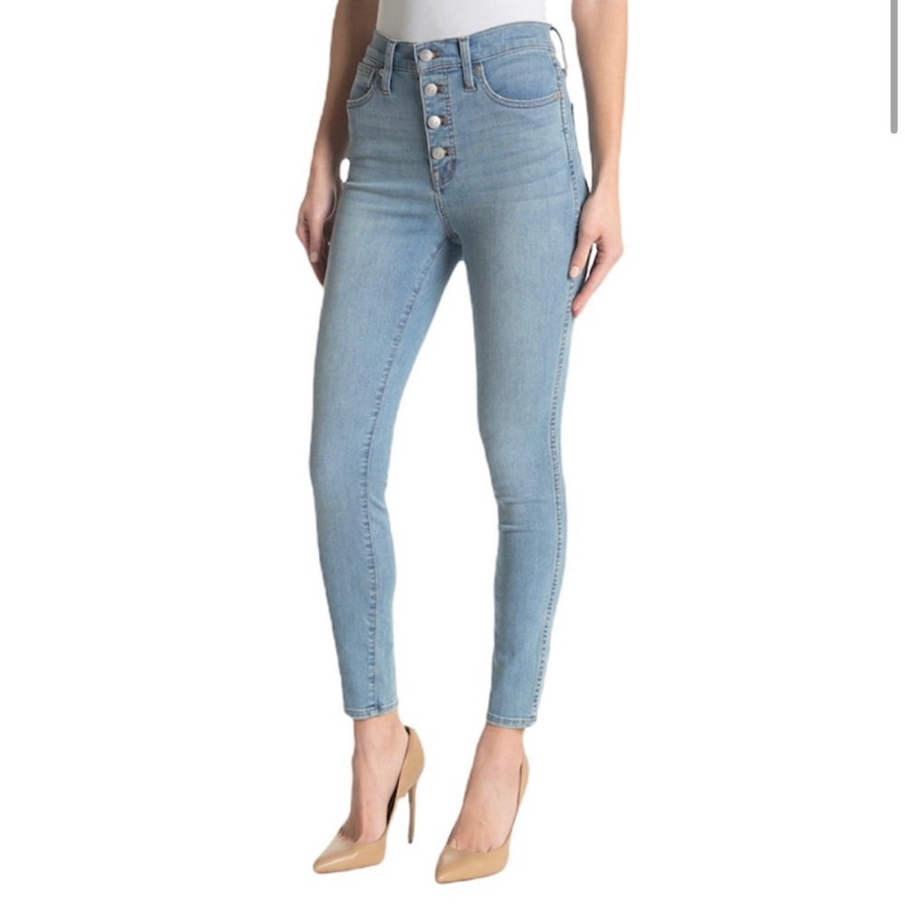 Madewell Skinny Jeans in Mickleton Wash